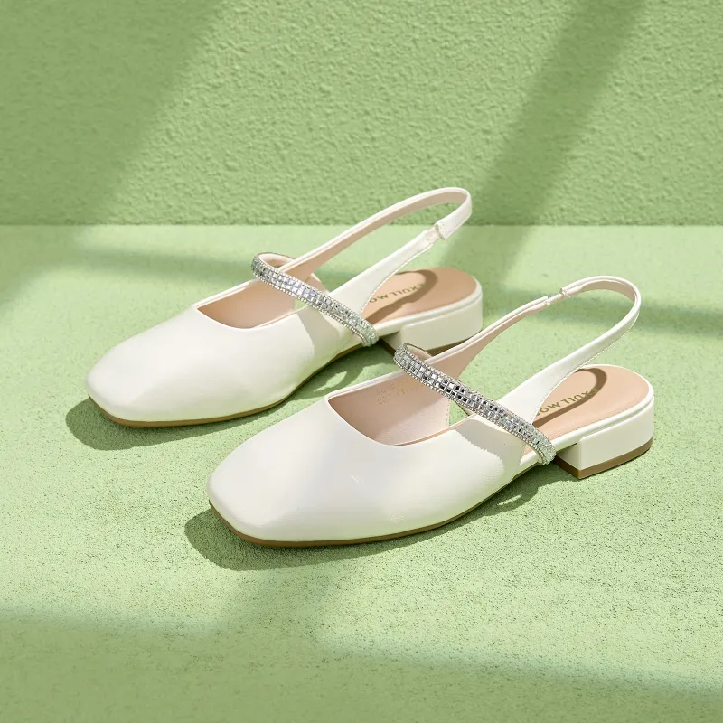EXULL Q Casual Single Shoes Women's Beige-1