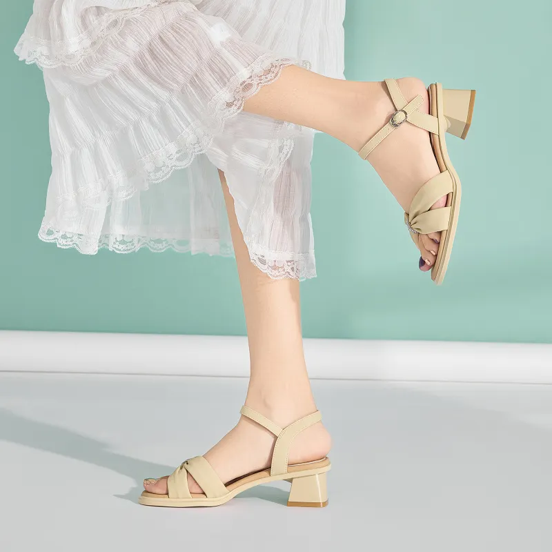 EXULL Q One Strap Sandals 5CM Women's-11