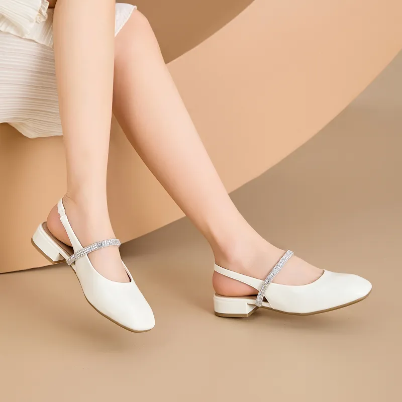 EXULL Q Casual Single Shoes Women's Beige-3