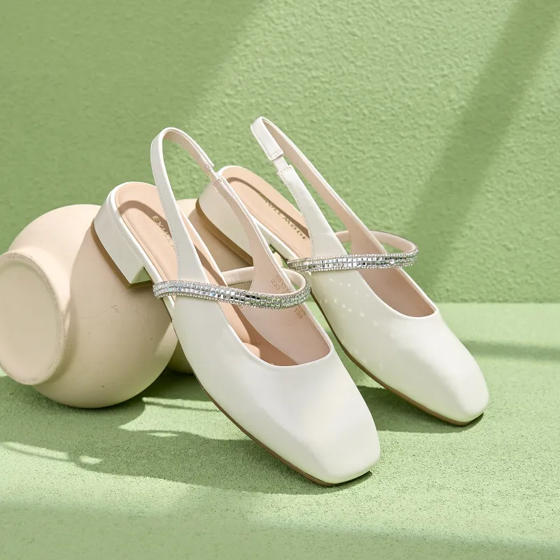 EXULL Q Casual Single Shoes Women's Beige-2