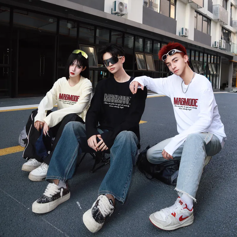Magmode Long Sleeved T Shirts Unisex-9