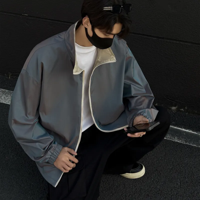 Magmode Jackets Coats Unisex Blue-8