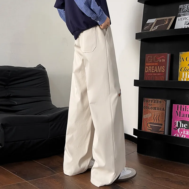 Magmode Casual Pants Unisex Navy Blue-2