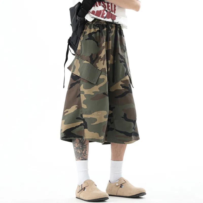 Magmode Cargo Shorts Unisex Camouflage-4