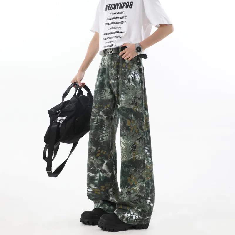 Magmode Jeans Unisex Green-6