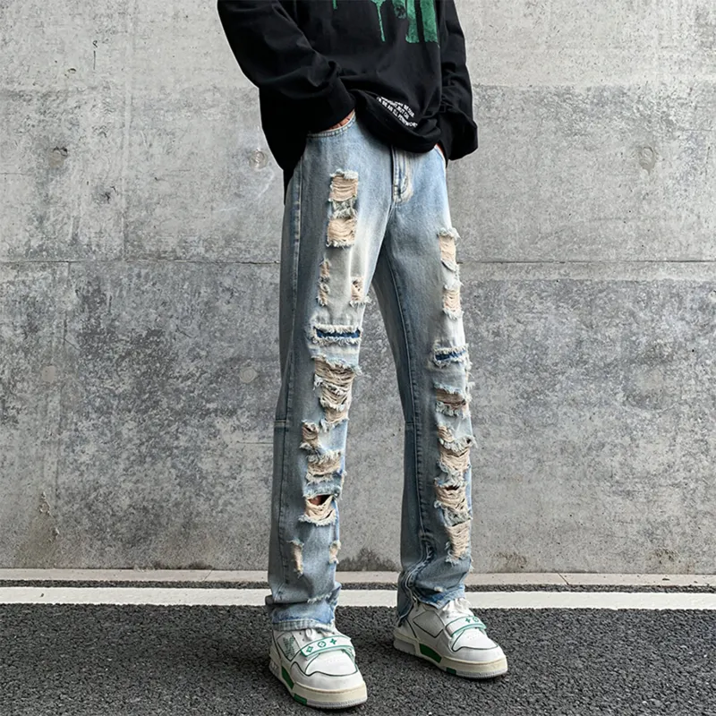 PAINT STAIN Jeans Unisex-3