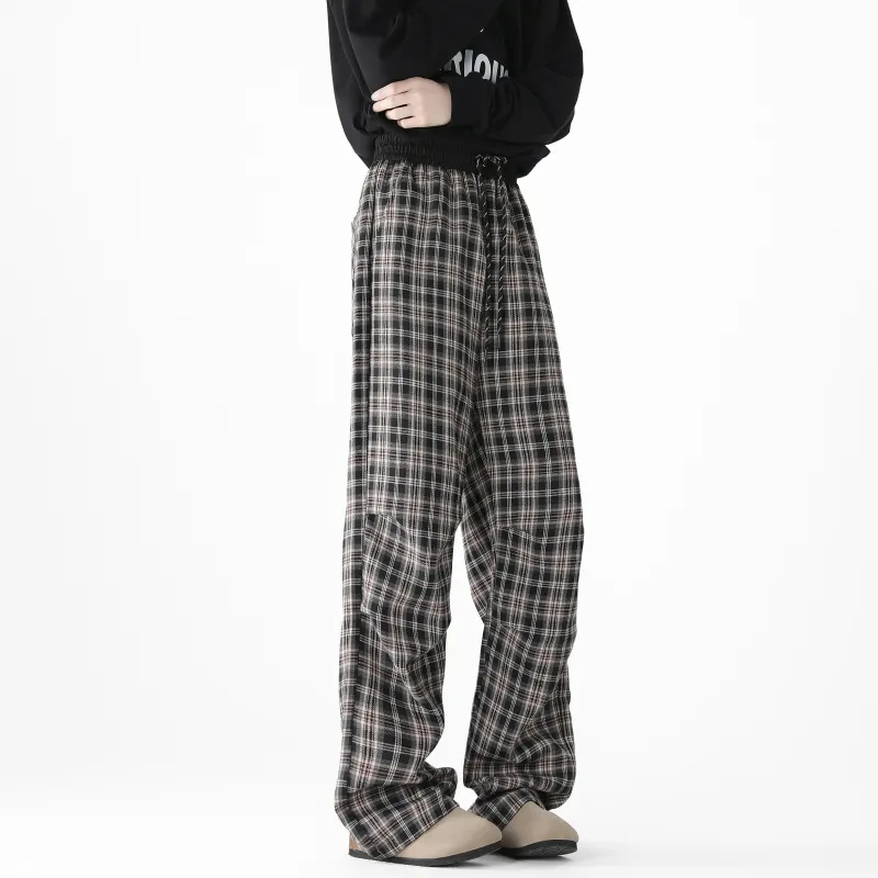 Magmode Casual Pants Unisex Red-4