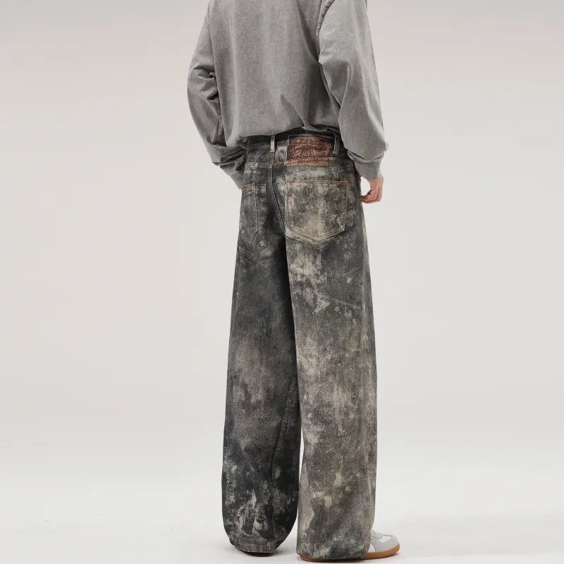 Magmode Jeans Unisex Gray Black-4