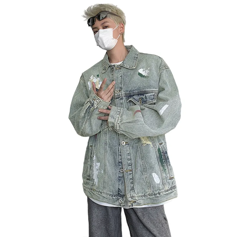 Magmode Denim Jackets Unisex Blue-3