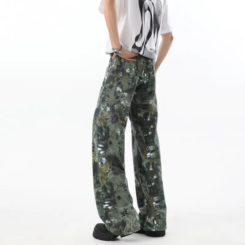 Magmode Jeans Unisex Green-4