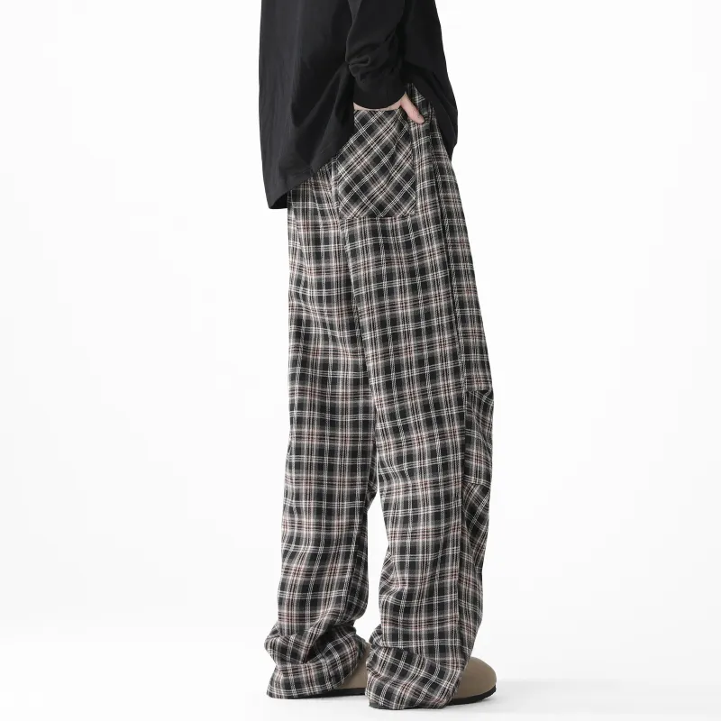 Magmode Casual Pants Unisex Red-5