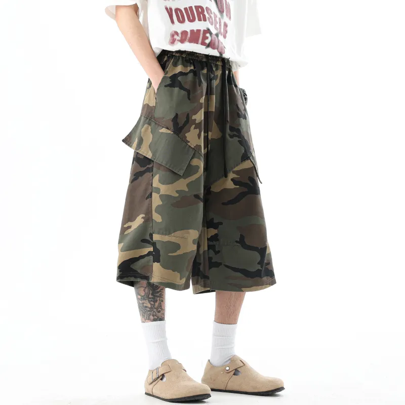 Magmode Cargo Shorts Unisex Camouflage-5