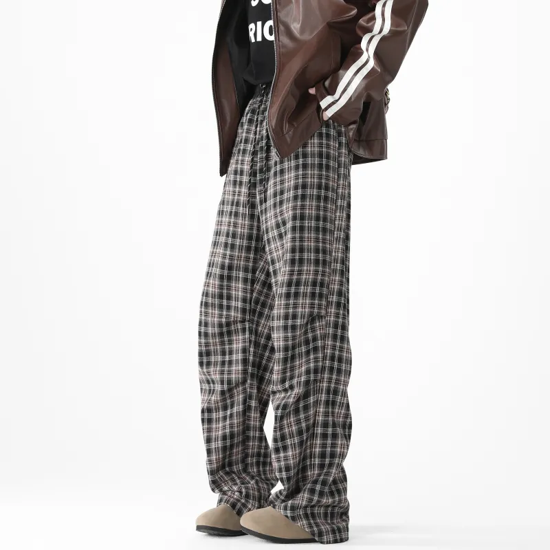 Magmode Casual Pants Unisex Red-3