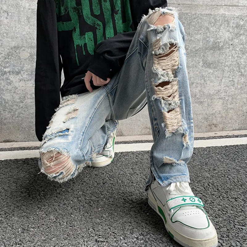 PAINT STAIN Jeans Unisex-7