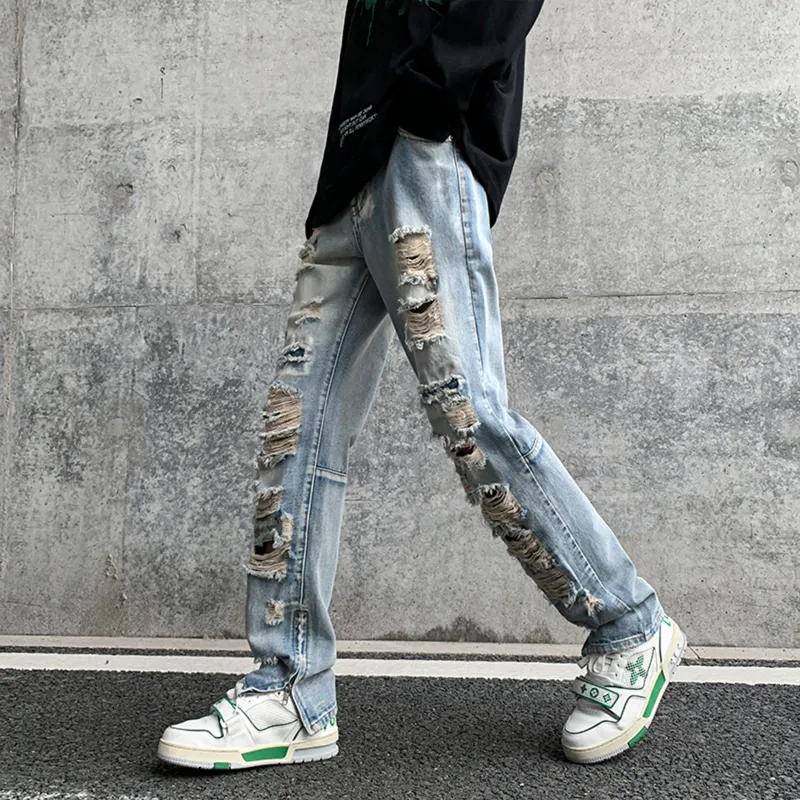 PAINT STAIN Jeans Unisex-5
