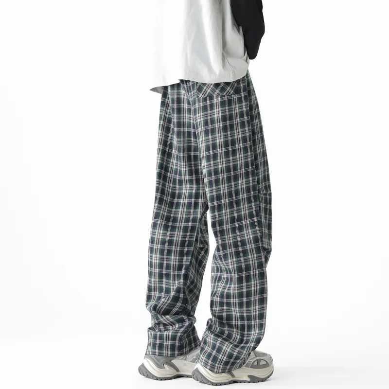 Magmode Casual Pants Unisex Red-17
