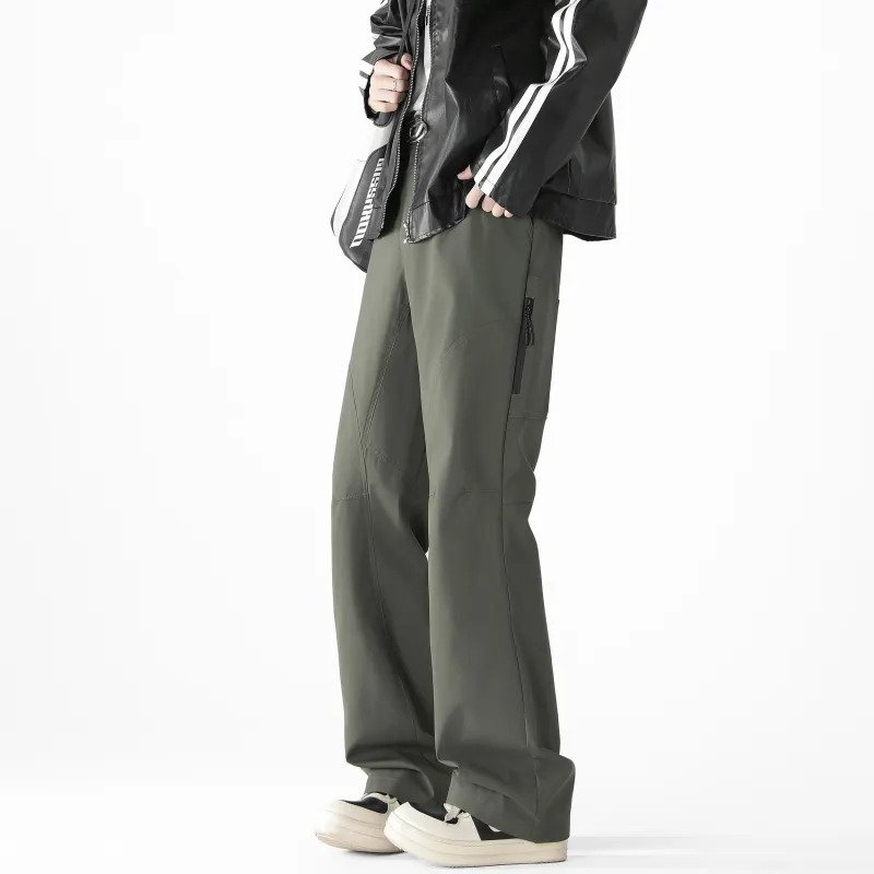 Magmode Casual Pants Unisex Army Green-11