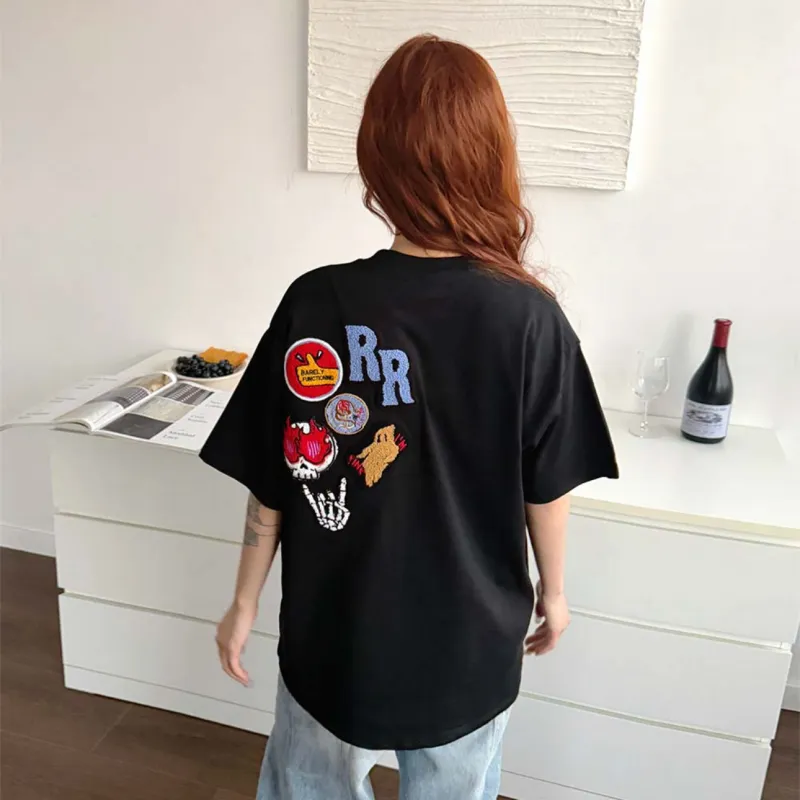 WELTER EXPERIMENT Fashion Minimalist Style T Shirt Unisex-6