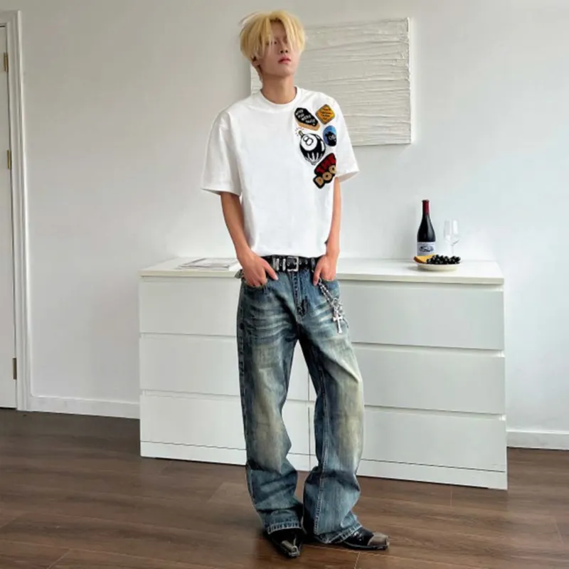 WELTER EXPERIMENT Fashion Minimalist Style T Shirt Unisex-15