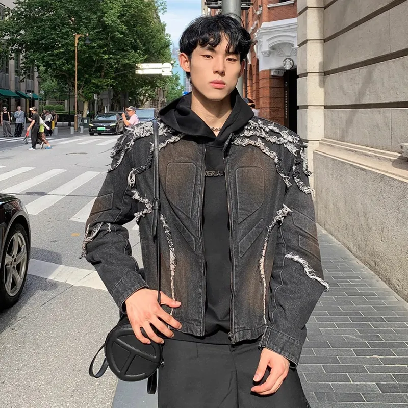 TESTUNG Classic Denim Jacket Unisex-10