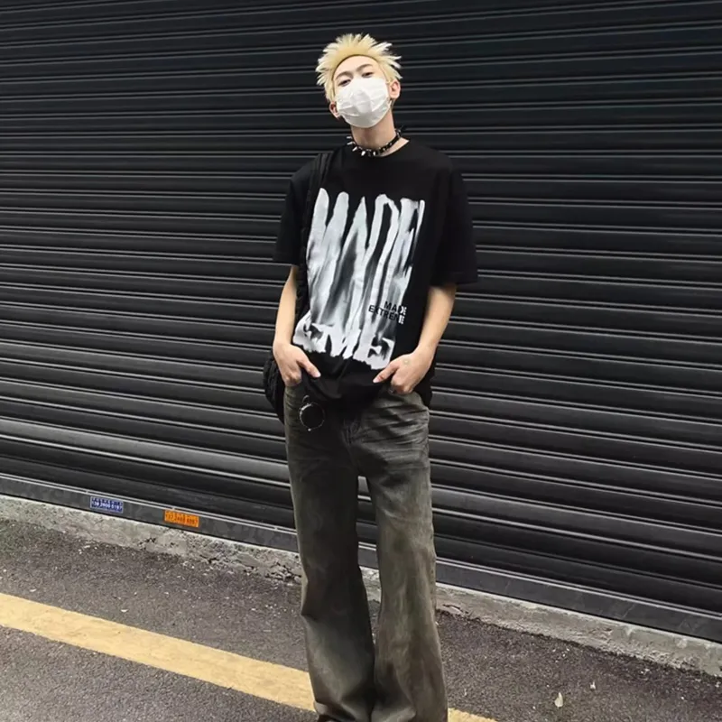 PAINT STAIN T Shirts Unisex-4