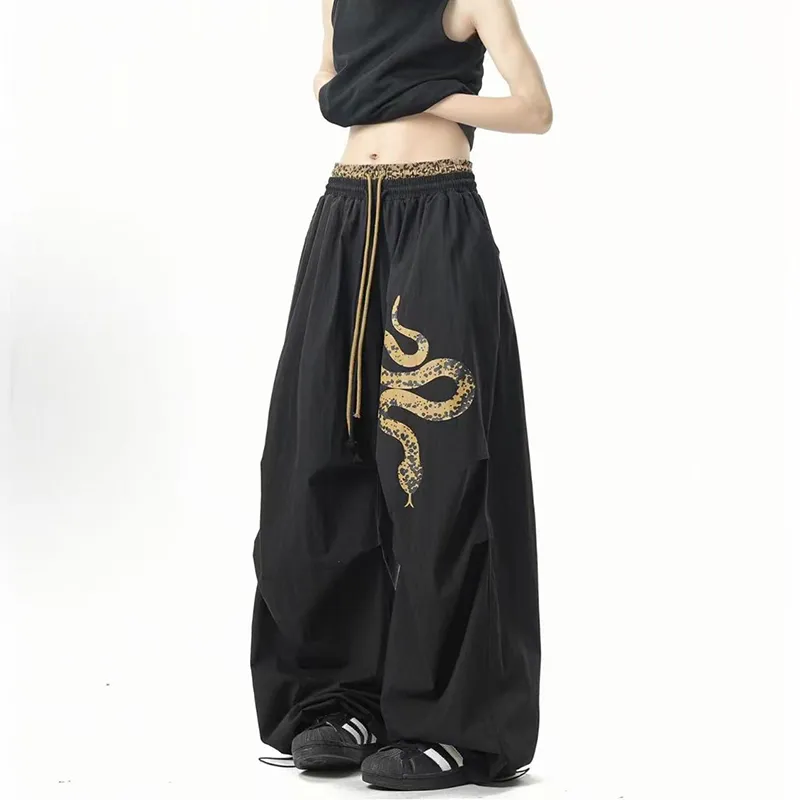 Magmode Casual Pants Unisex Black-1