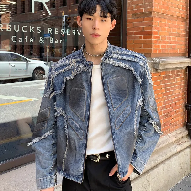TESTUNG Classic Denim Jacket Unisex-19