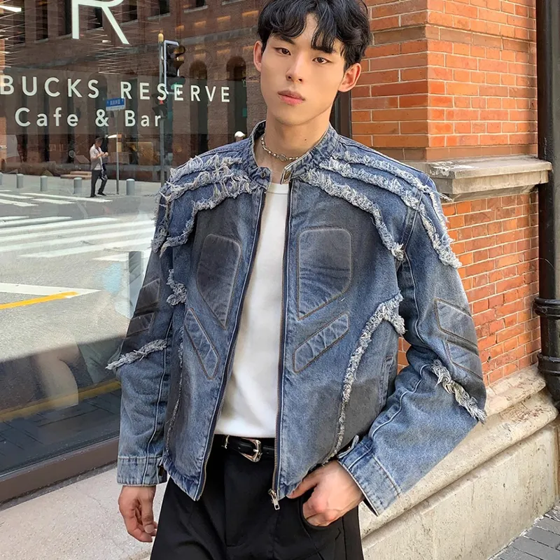 TESTUNG Classic Denim Jacket Unisex-20