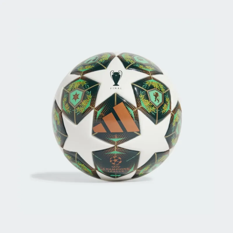 Adidas Size 1 Ball Soccer TPU Machine Stitched Soccer Ball Unisex Neon Green-3