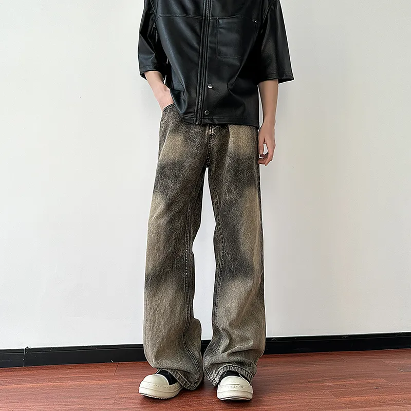 Mimx Homme Jeans Unisex Yellow Mud-5