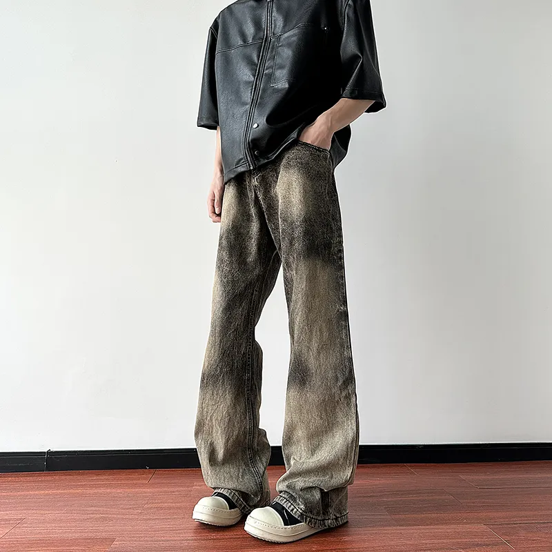 Mimx Homme Jeans Unisex Yellow Mud-2