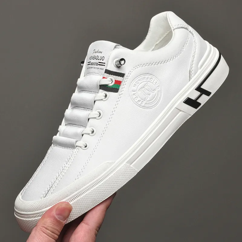 HENIBAOLUO Low Top Skateboard Shoes Men's-4
