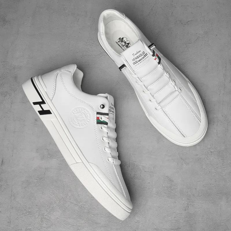 HENIBAOLUO Low Top Skateboard Shoes Men's-2