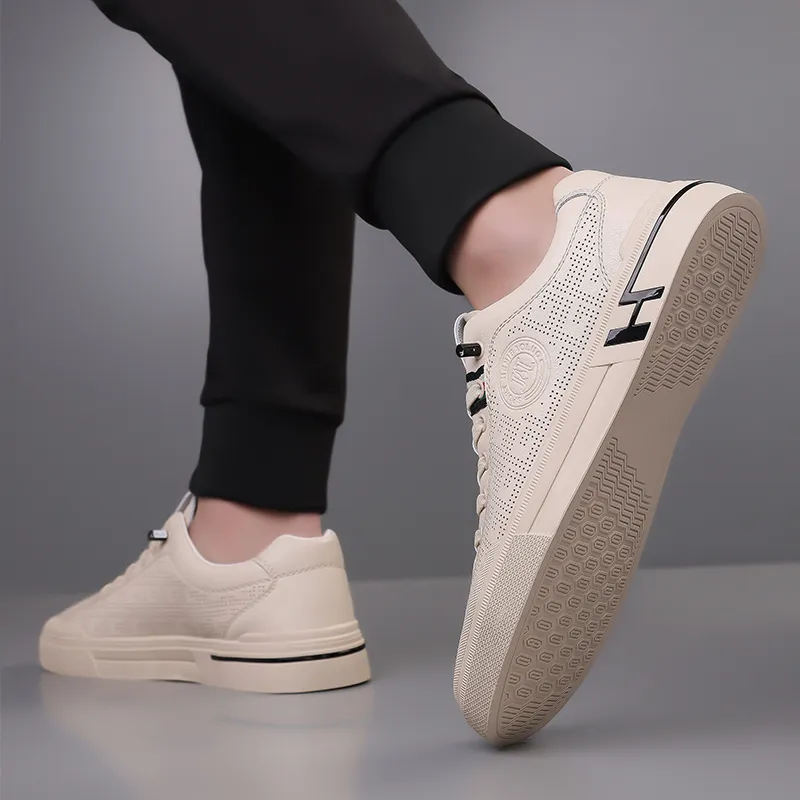 HENIBAOLUO Breathable Low Top Skateboard Shoes Men's-11