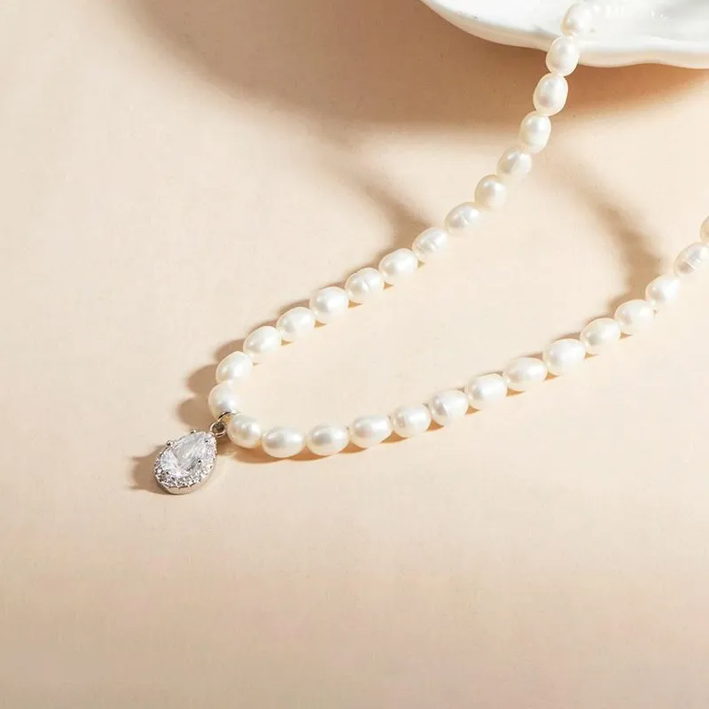 Shang Qianyi Pearl Necklaces Women's-4