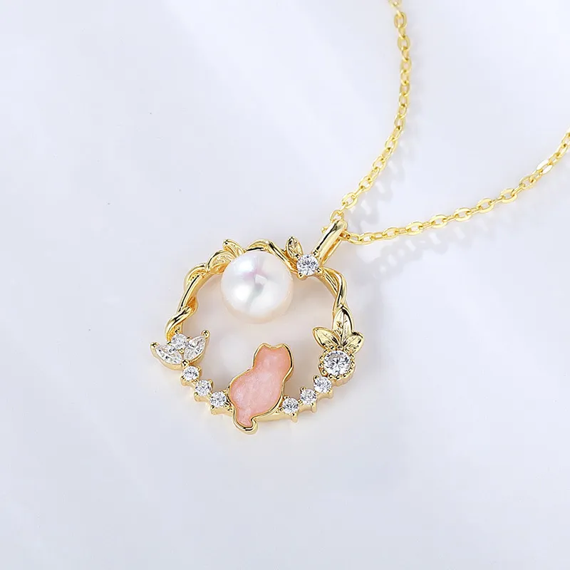 Shang Qianyi Pearl Necklaces Women's-2