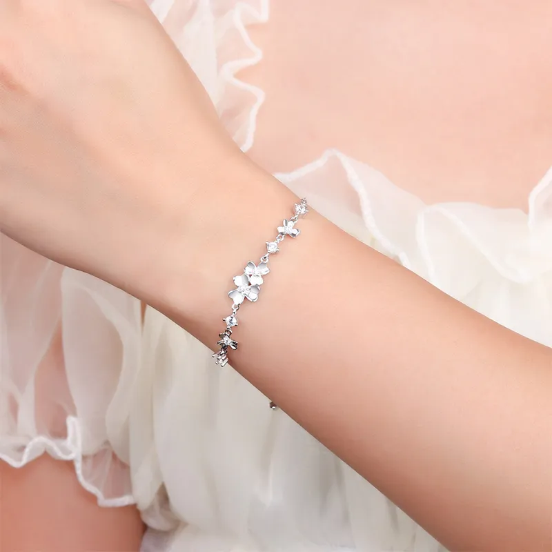 Shang Qianyi S999 Fine Silver Bracelets Women's-4