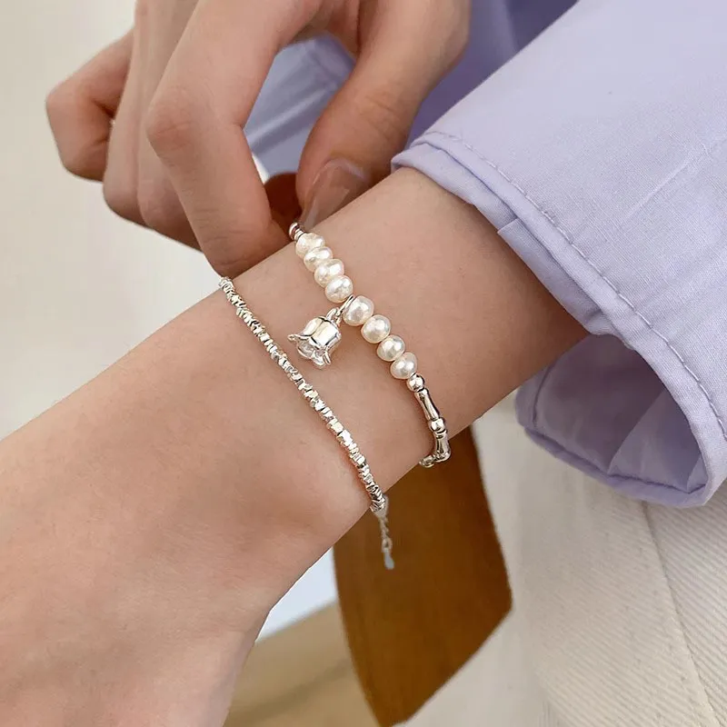 Shang Qianyi Pearl Bracelets Women's-5