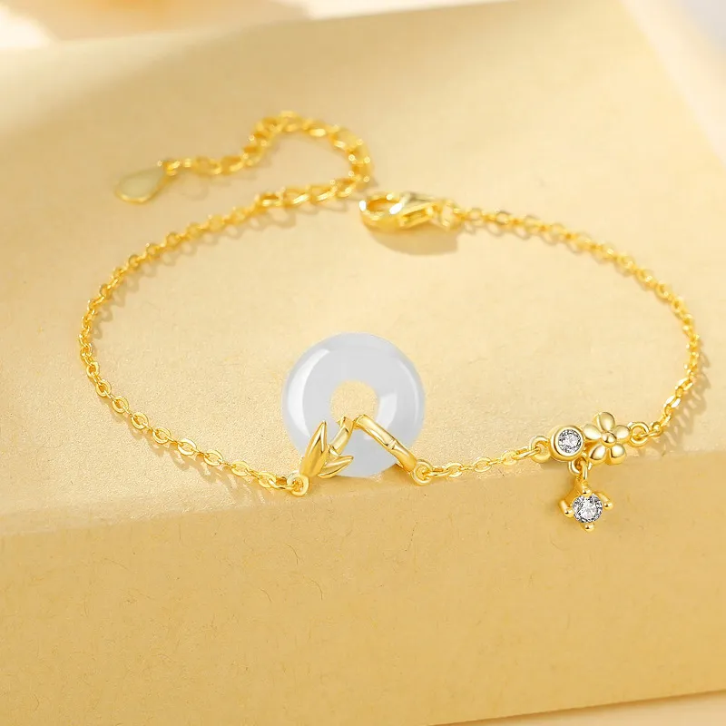 Shang Qianyi Chalcedony Bracelets Women's-1