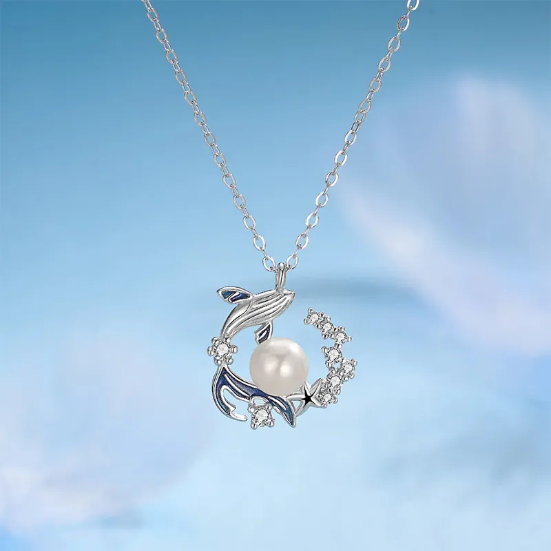 Shang Qianyi Pearl Necklaces Women's-1