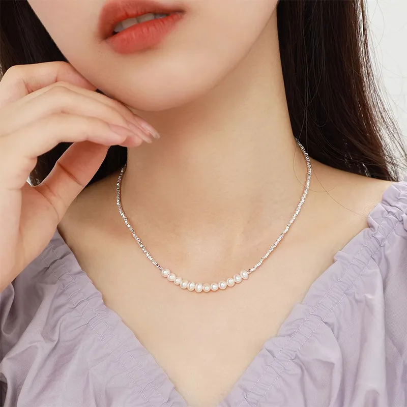 Shang Qianyi Pearl Necklaces Women's-3