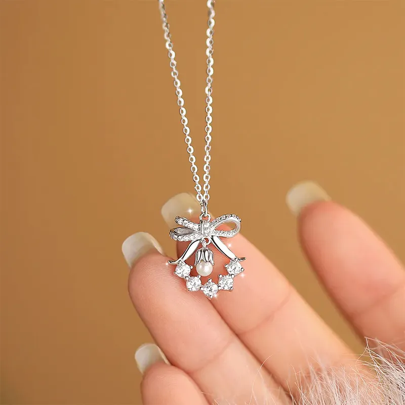 Shang Qianyi S925 Silver Necklaces Women's-3