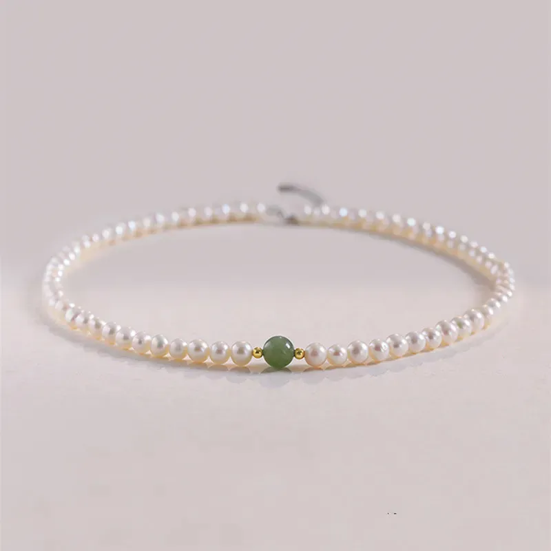 Shang Qianyi Pearl Necklaces Women's-2