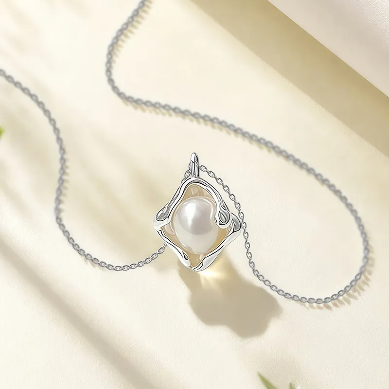 Shang Qianyi Pearl Necklaces Women's-3
