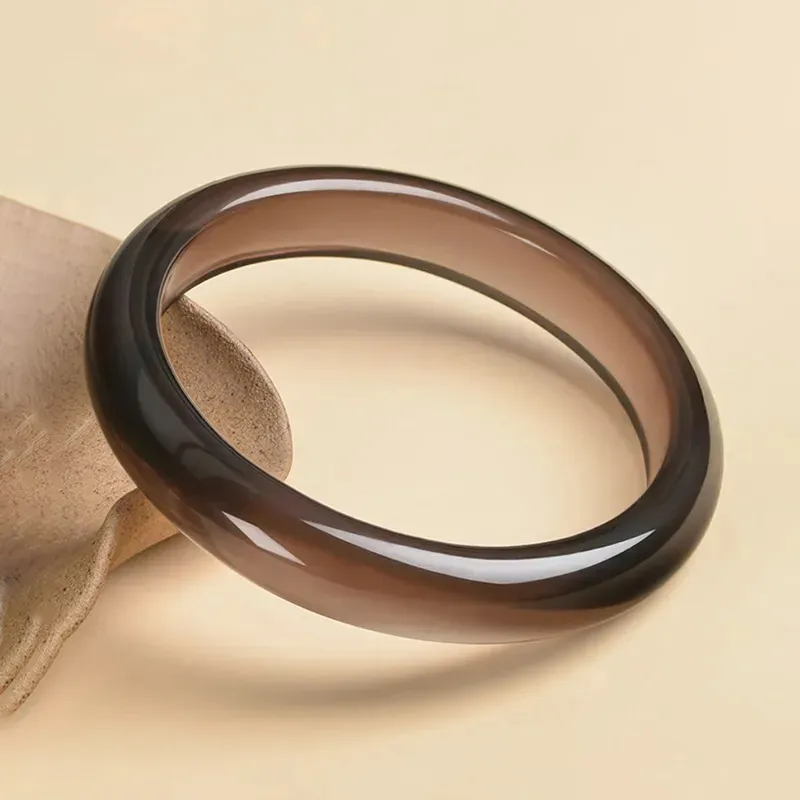 Shang Qianyi Obsidian Bangles Unisex-2