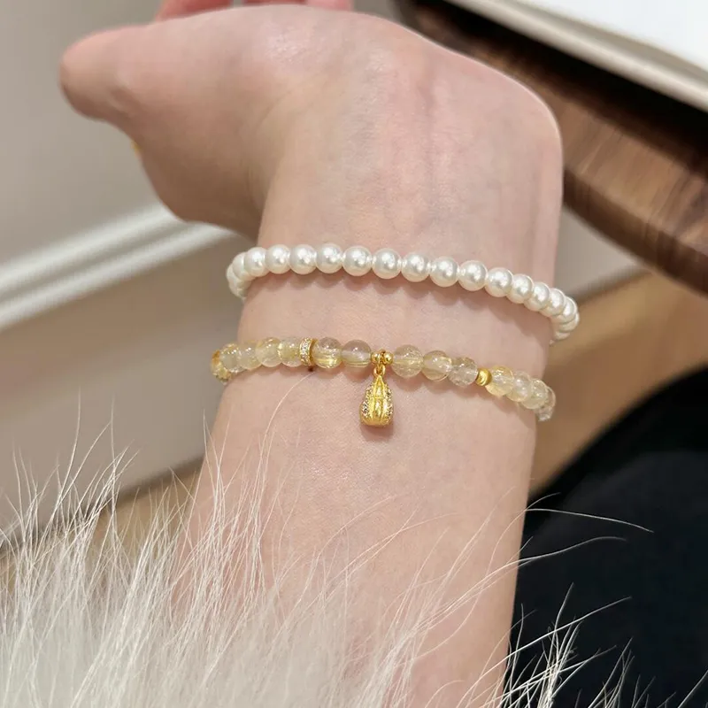 Shang Qianyi Crystal Bracelets Women's-4