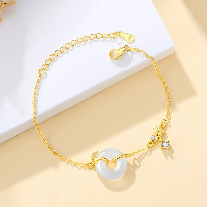 Shang Qianyi Chalcedony Bracelets Women's-2