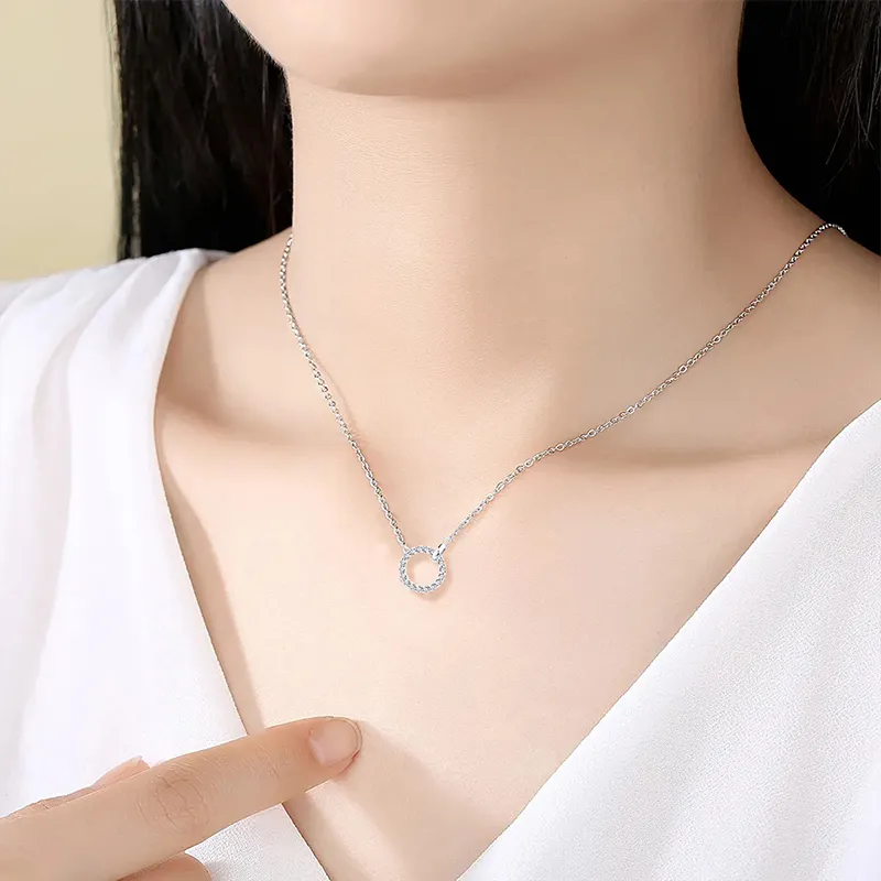 Shang Qianyi S925 Silver Necklaces Women's-4
