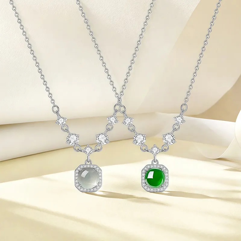 Shang Qianyi Natural Agate Necklaces Women's-3
