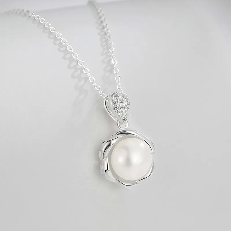 Shang Qianyi Pearl Necklaces Women's-3
